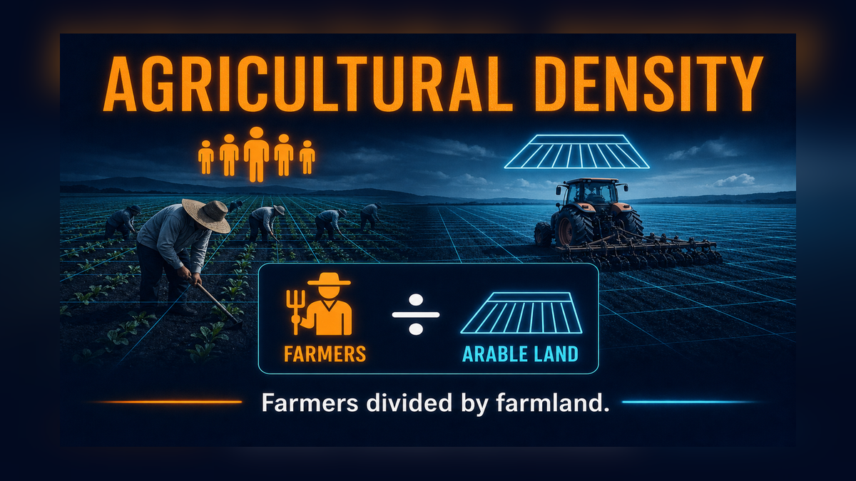 Agricultural density