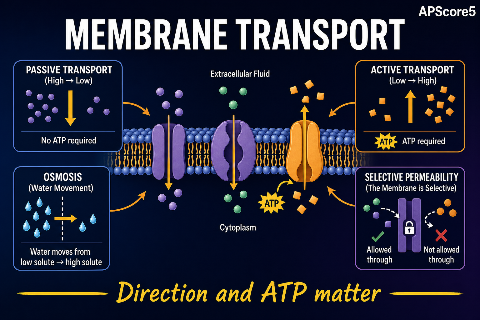 Unit 2 membrane transport