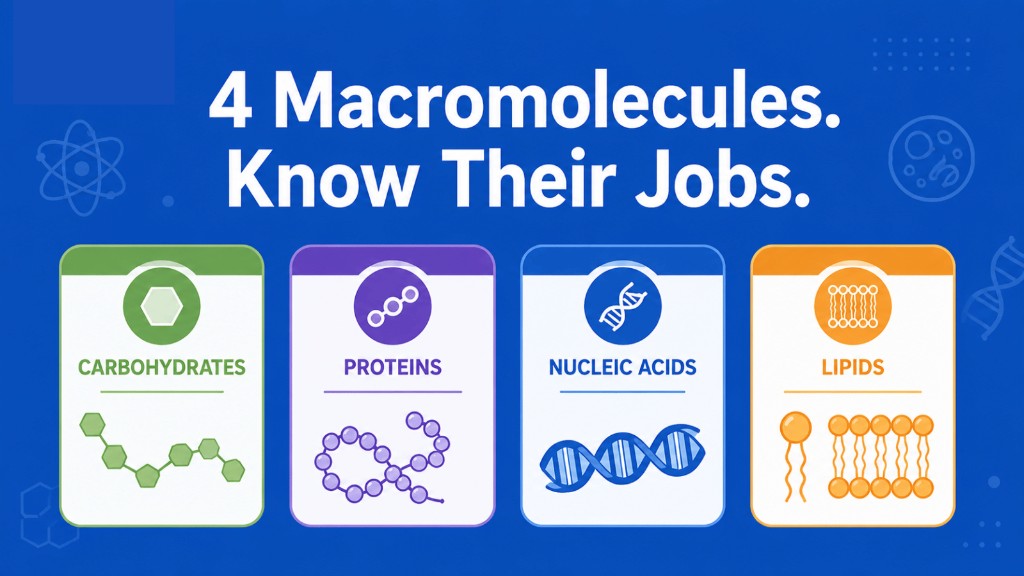 AP Bio macromolecules hero