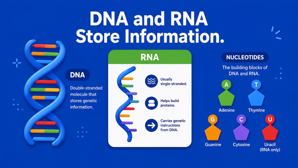 DNA RNA nucleotide hero