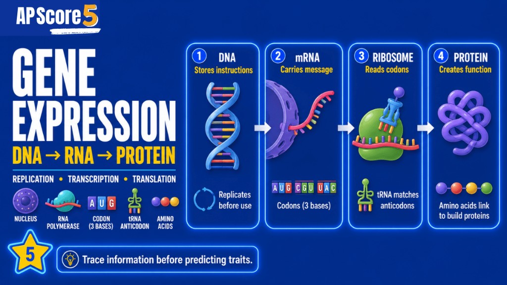 AP Bio Unit 6 gene expression