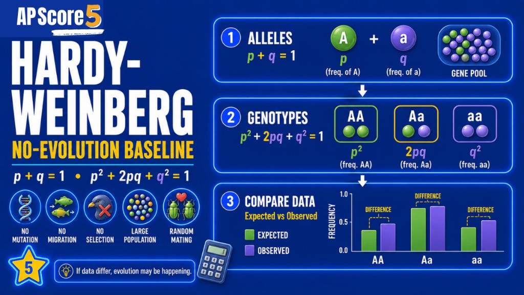 Hardy Weinberg baseline chart