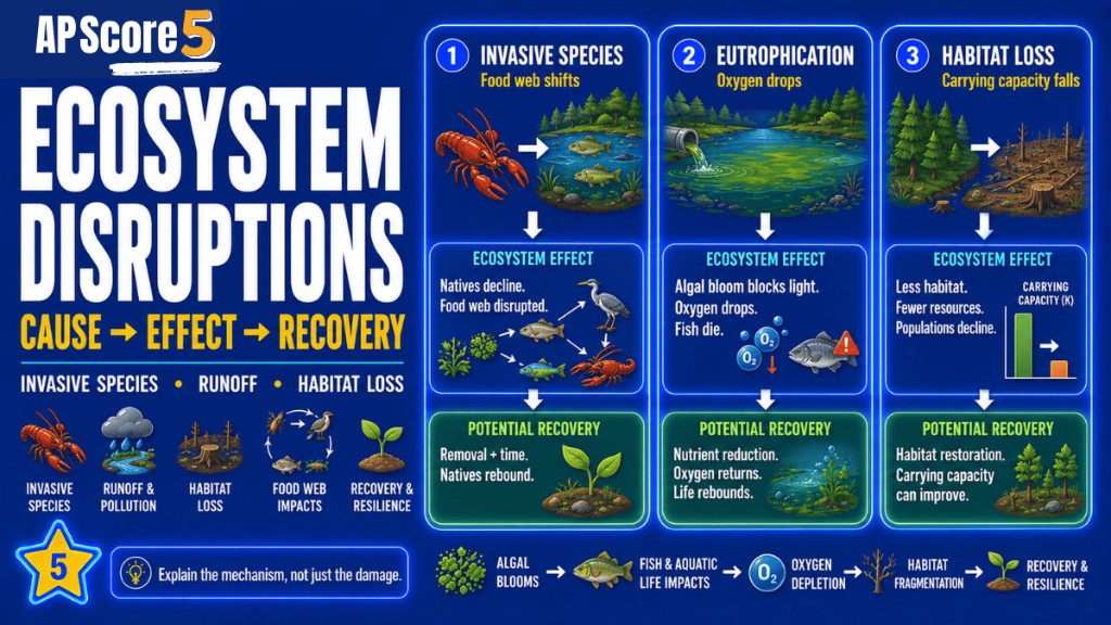 Disruptions cause effect chart