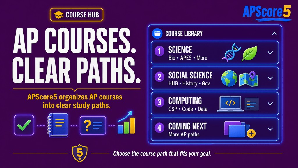 AP courses clear paths
