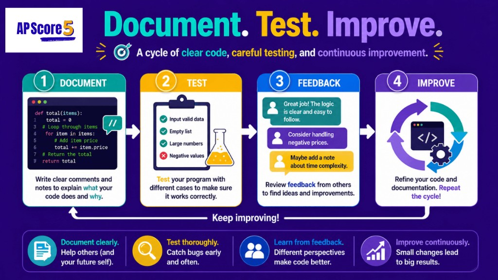 AP CSP program documentation
