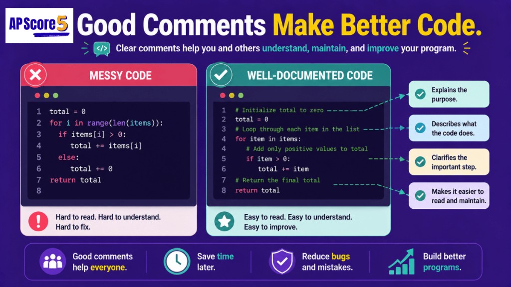 Good comments better code