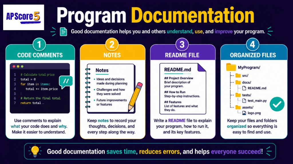 Program documentation types
