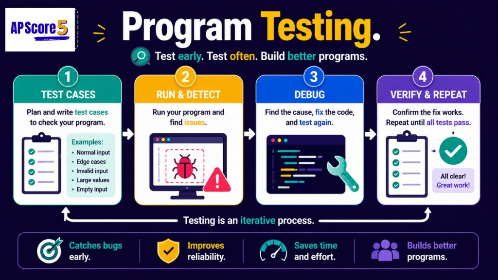 Program testing workflow