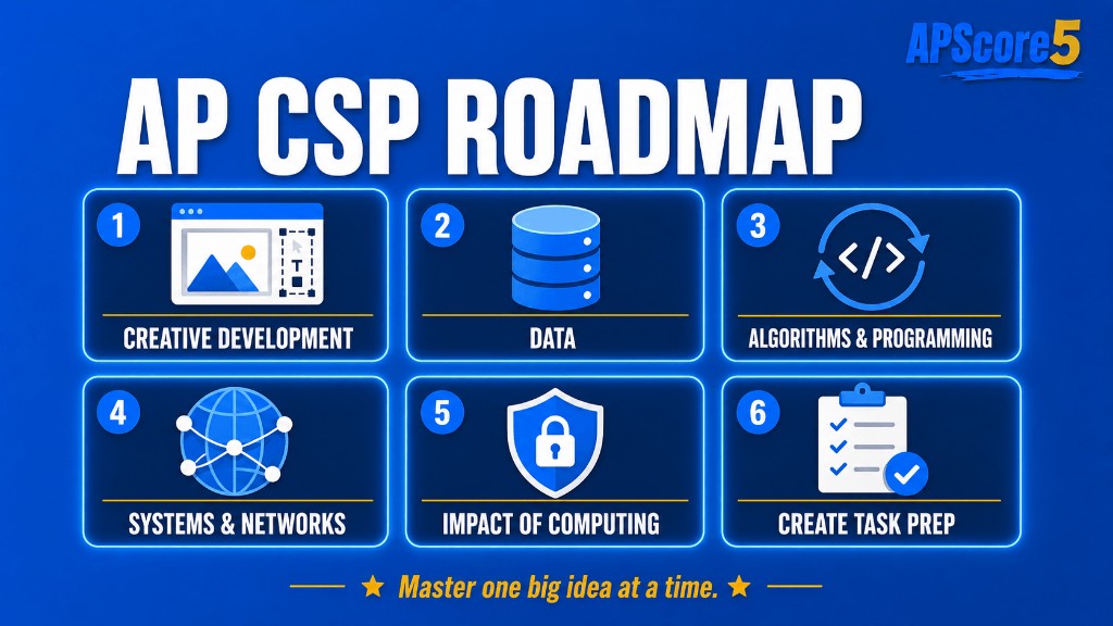 AP CSP roadmap infographic