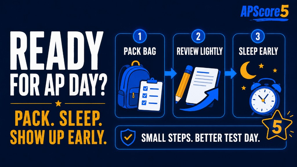 AP day pack sleep infographic