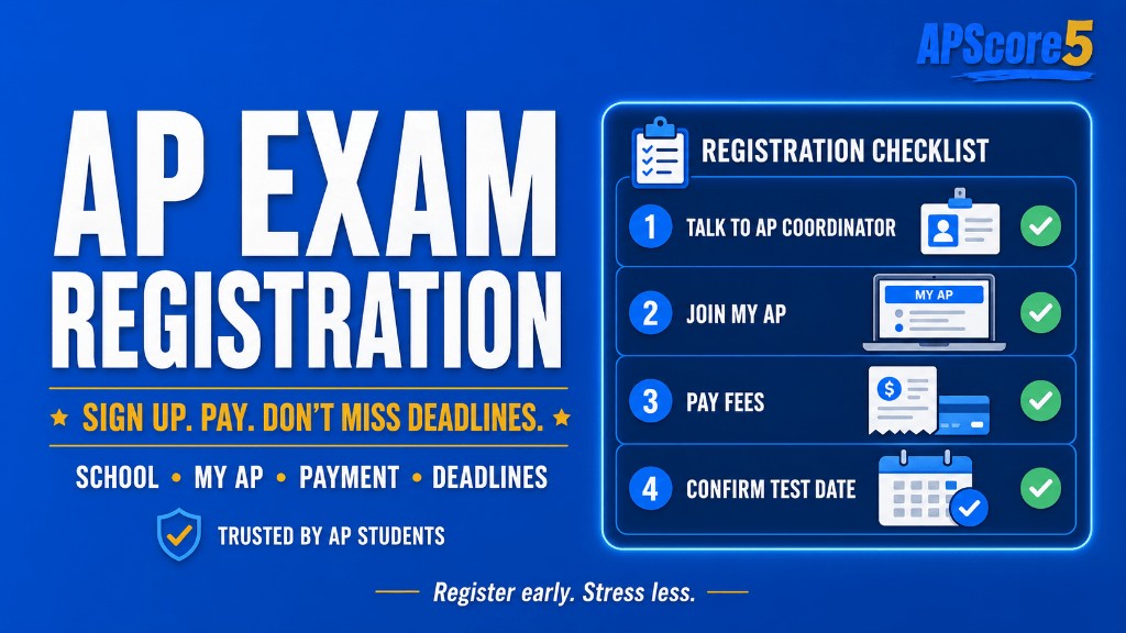 AP exam registration overview