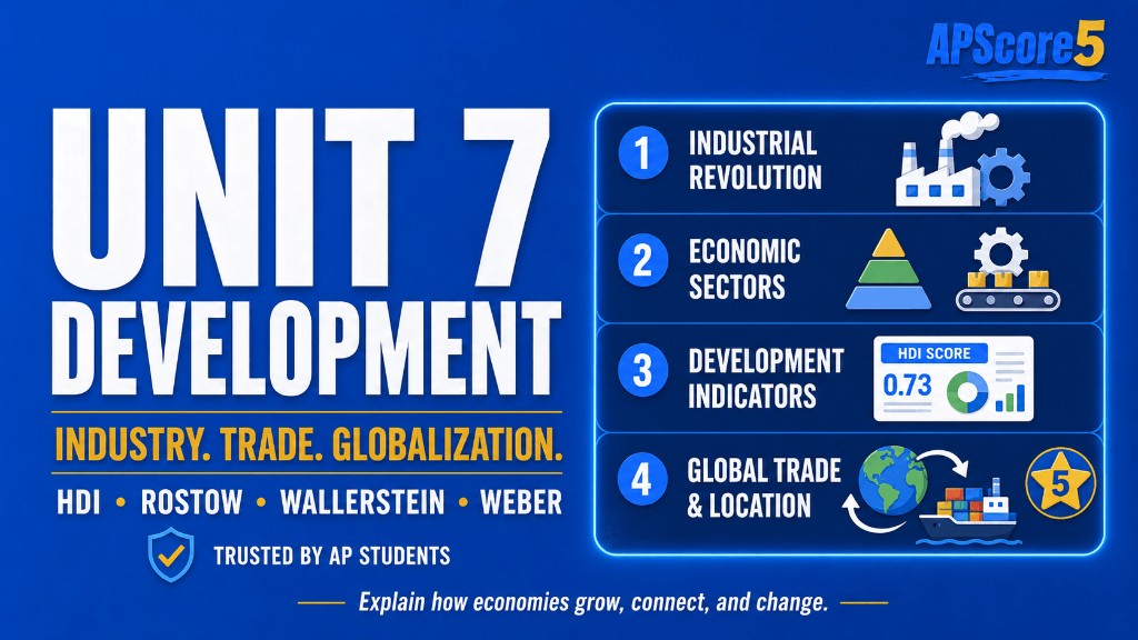 Unit 7 industry trade overview