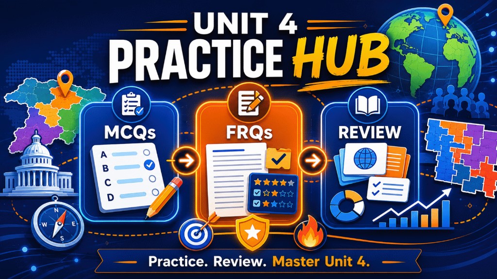 Unit 4 MCQ FRQ review hub