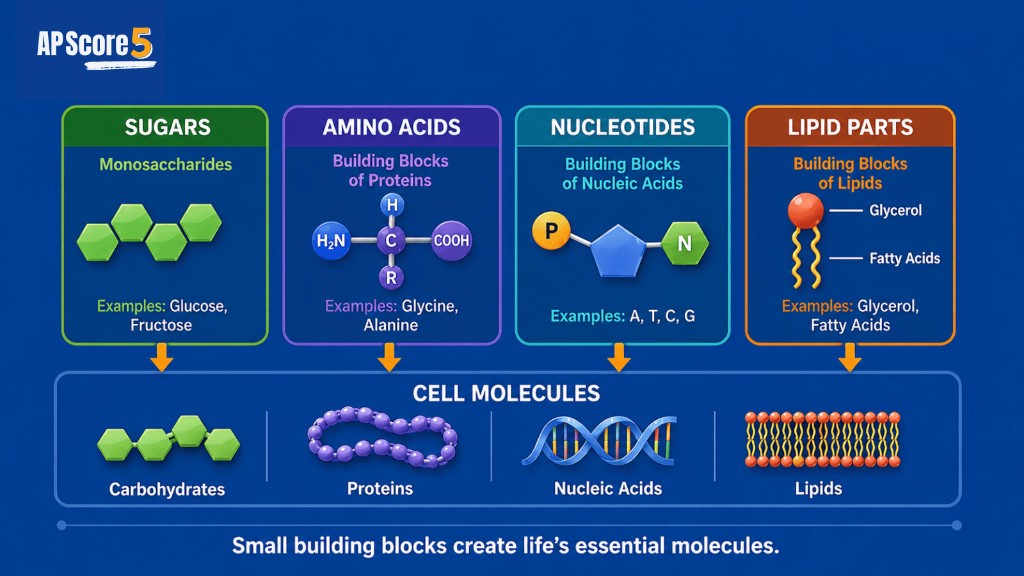 Biological building blocks
