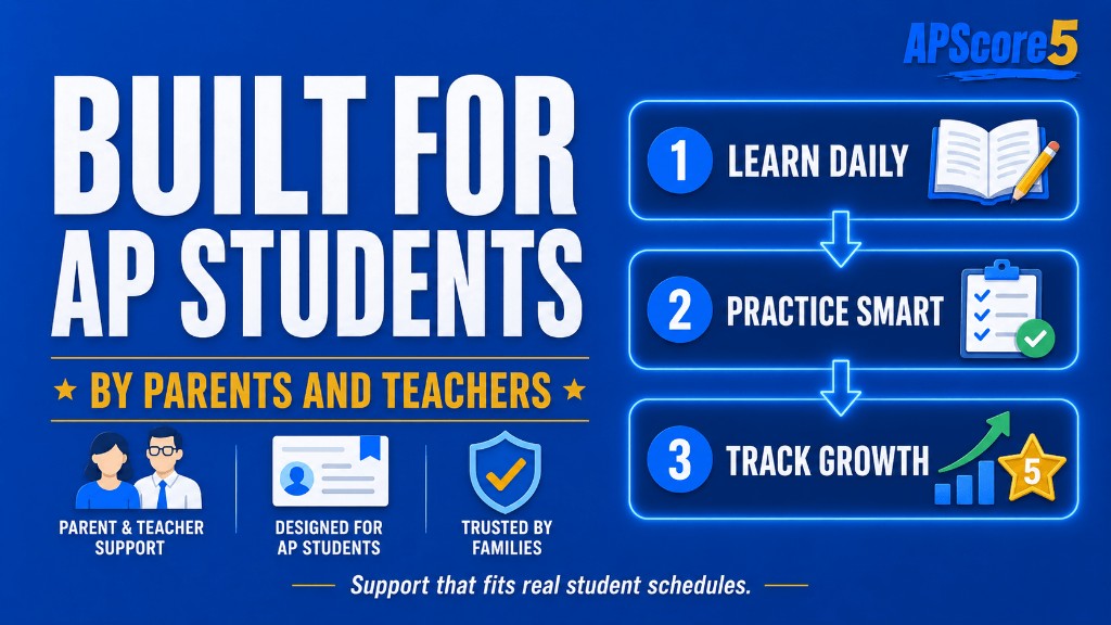 Built for AP students graphic