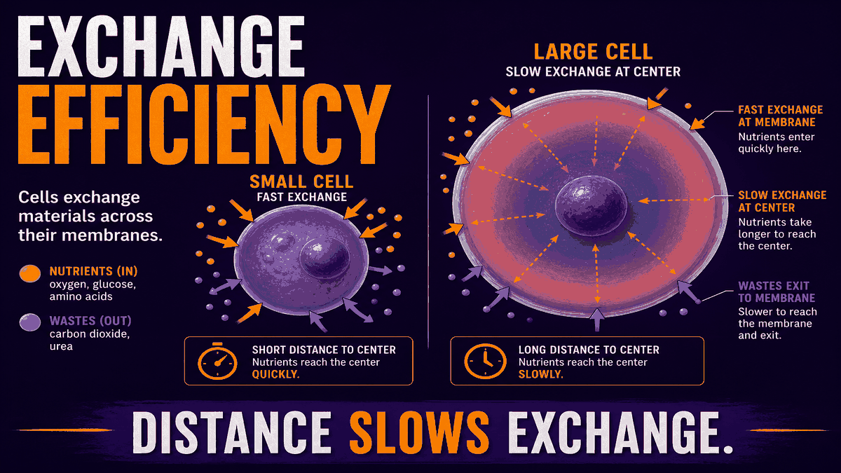 Exchange efficiency diagram