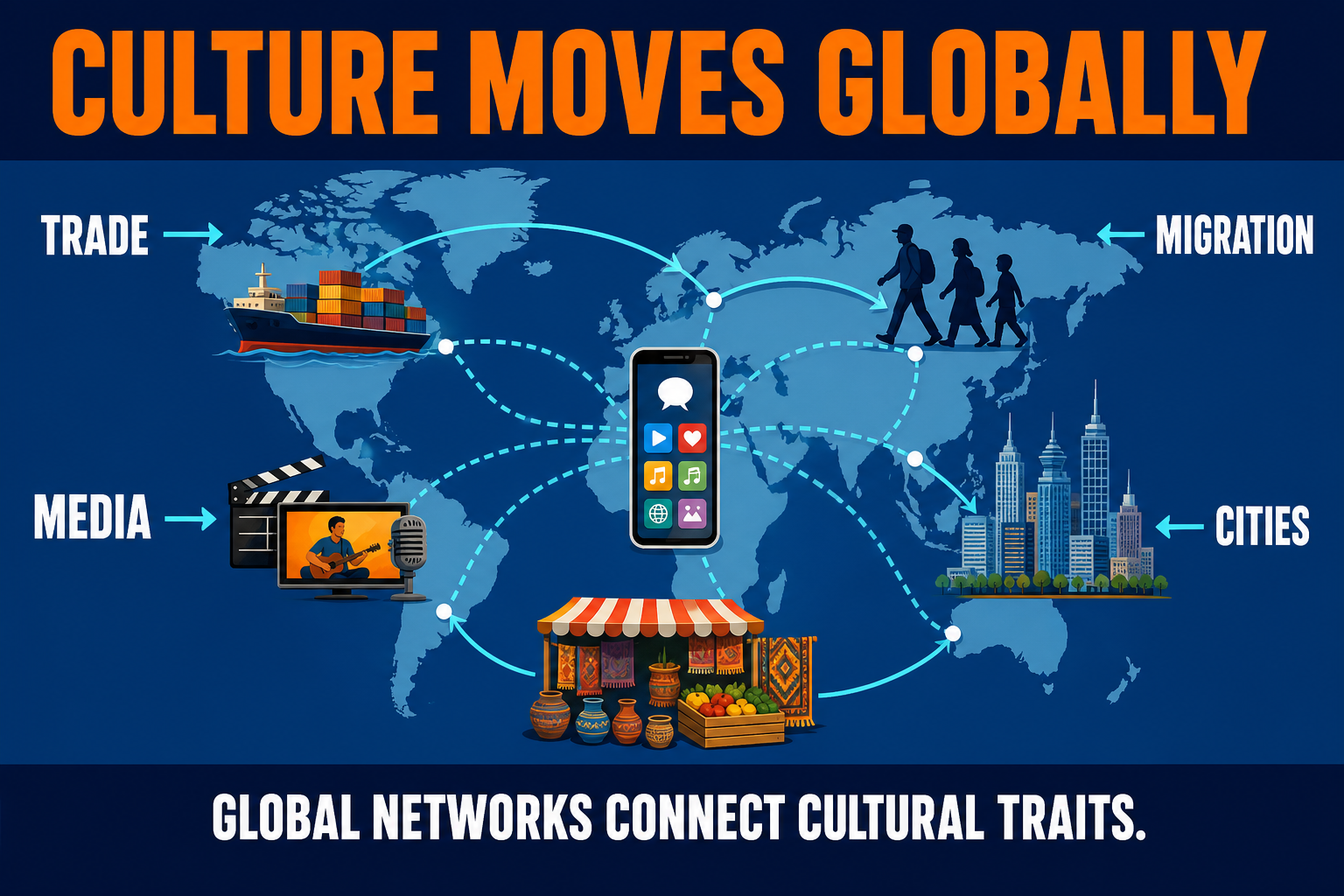 Cultural globalization AP HUG