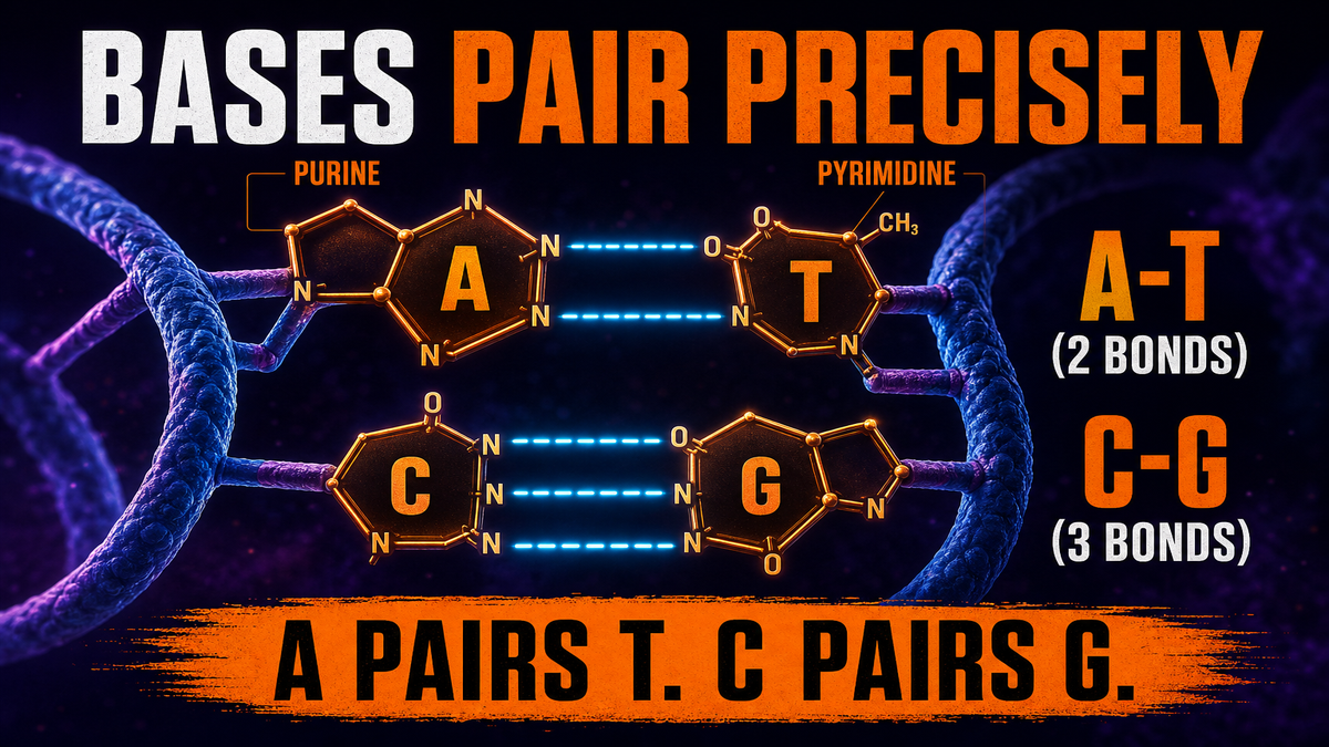 DNA base pairing AP Bio