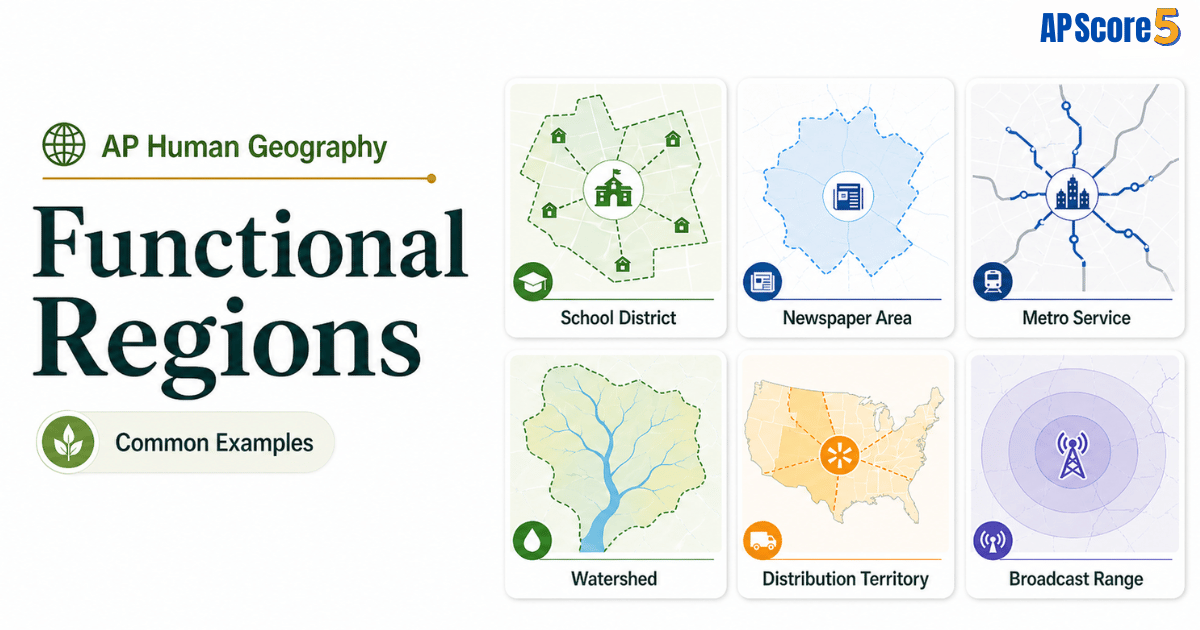 Functional region examples