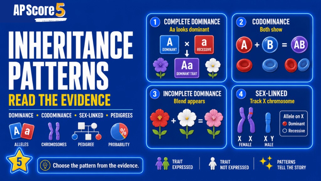 Inheritance patterns evidence