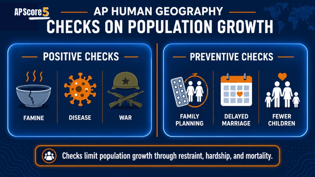 Population growth checks chart