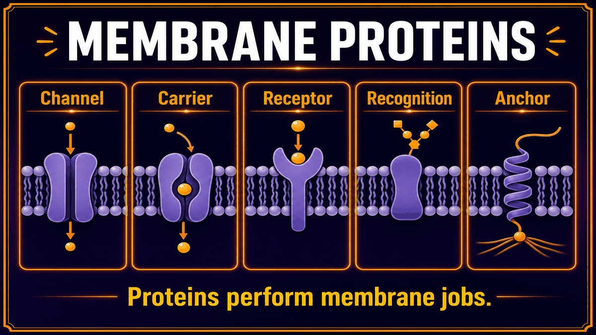 Membrane protein jobs chart