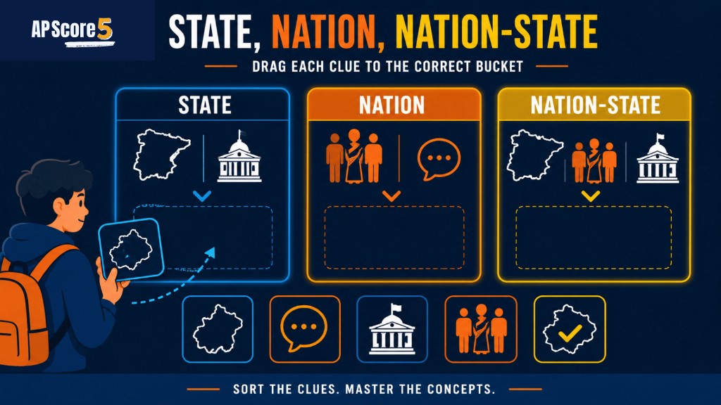 AP Human Geography examples of nation-state stateless nation multinational state and divided nation
