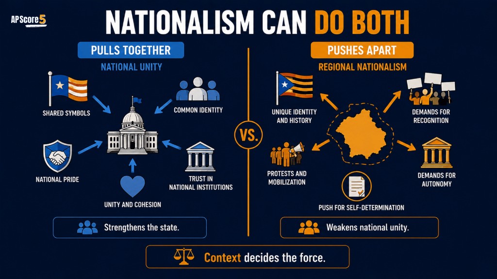 Nationalism unity or division