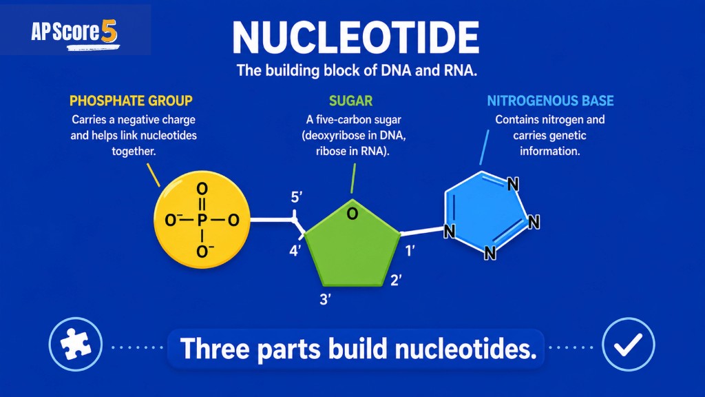 Nucleotide parts diagram