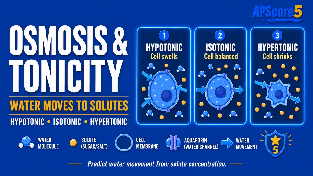 Osmosis and tonicity