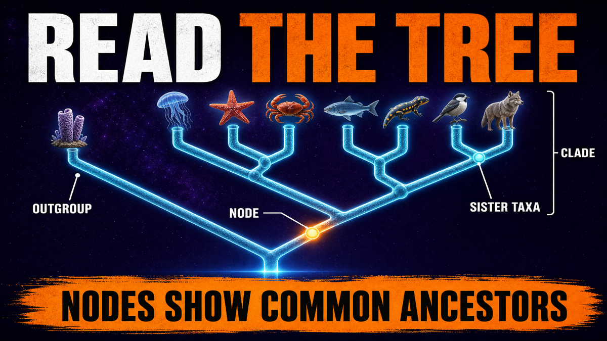 Phylogenetic Trees and Cladograms AP Biology Phylogenetic trees and cladograms AP Biology showing nodes clades outgroup sister taxa and common ancestors