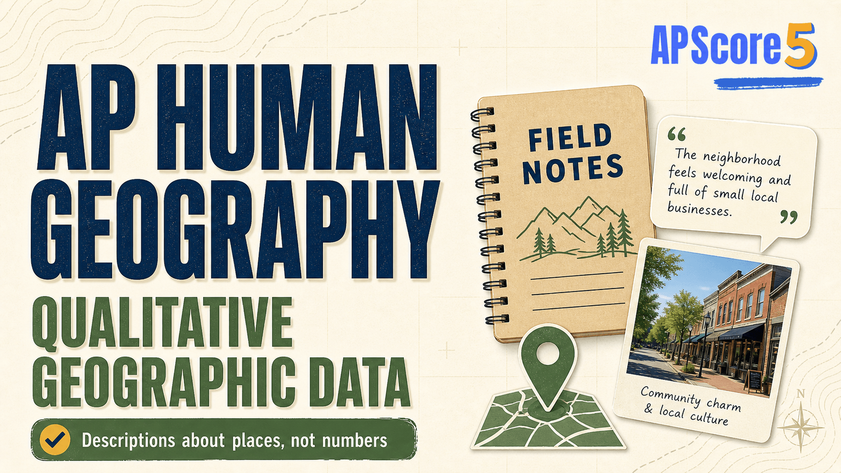 Qualitative data concept chart