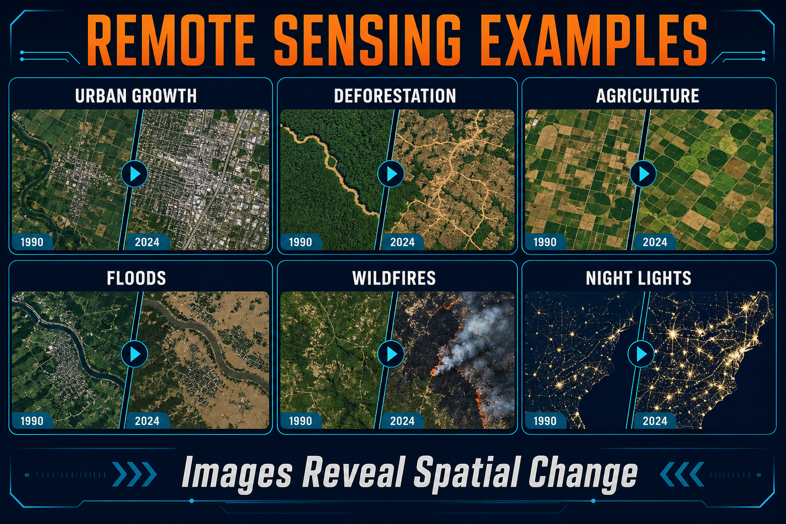 Texture Rough Example Remote Sensing Intermap Remote Sensing: AP Human Geography Unit 1 Guide | APScore5