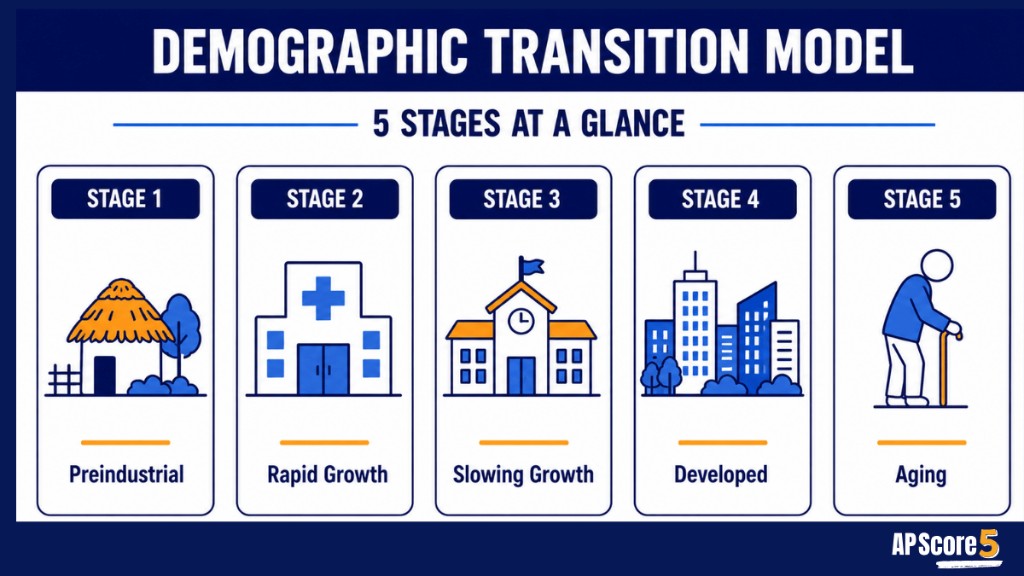 5 stages demographic