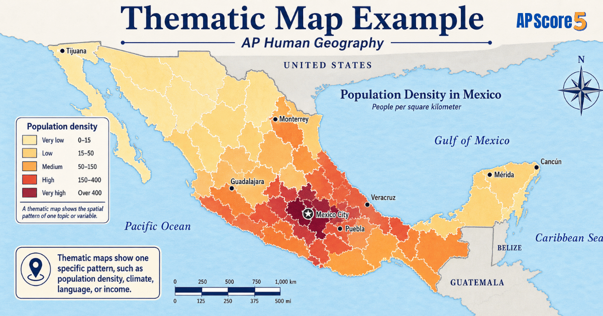 Thematic example population