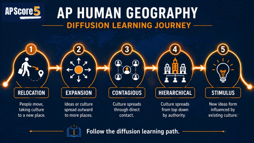 Diffusion types AP HUG path
