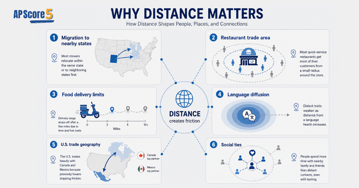 Why distance matters distance
